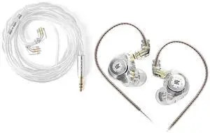 keephifi Kbear IEM Cable QDC 3.5MM & KZ EDX Pro Earbuds