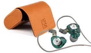 Bundle for KZ EDX Pro Cyan no Mic & KBEAR Earbuds Case