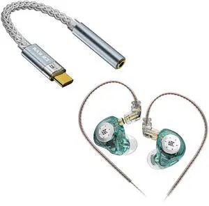 KZ EDX PRO no Mic and USBC Audio Adapter