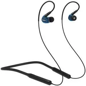 Joysico Wireless Earbuds for Kids Women Small Ears with Ear Hook, 12H Playtime Neckband Bluetooth Headphones w Mic, Cell Phone Headset IPX5 Sweatproof Sport Over Ear Earphones for Running Workout