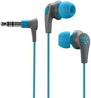 JLAB Audio JBuds2 Premium in-ear Earbuds Guaranteed Fit, GUARANTEED for LIFE - Blue