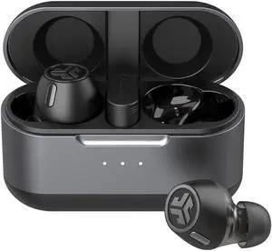 JLab Epic Lab Edition True Wireless Earbuds, Hybrid Dual Drivers, Spatial Audio, Multipoint BT, Wireless or USB-C Charging, Wear Detect Auto Play/Pause, Google Fast Pair