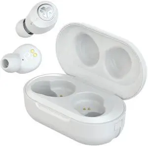 JLab JBuds Air ANC True Wireless Bluetooth Earbuds | White | Active Noise Canceling | Low Latency Movie Mode | Dual Connect | IP55 Sweat Resistance | Custom 3 EQ Sound Settings