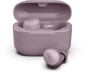 JLab Go Air Pop+ True Wireless Earbuds, in Ear Headphones, Bluetooth Earphones, 35H Playtime Ear Buds, Bluetooth Earbuds with Microphone, USB-C Charging Case, Dual Connect, EQ3 Sound, Mauve