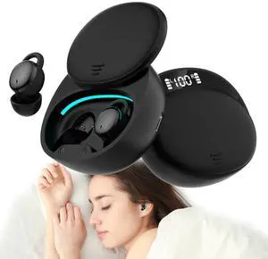Sleep Ear Buds for Sleeping, Noise Cancelling Earbuds for Sleep Headphones for Side Sleeping, Tiny Micro Low Profile Hidden Mini Invisible Small Earbuds Wireless Bluetooth for Small Ear Canals Work