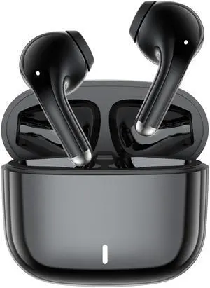 Bluetooth Headphone Small Ear Bud for Women Girls Workout Sports Gym Earphones 5.3 Wireless Earbud with Mic for Apple iPhone 15 16 Pro Max 16e 14 Plus 13 Google Pixel Samsung Galaxy S25 S24 Black