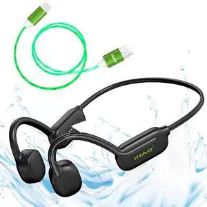 IHAO Swim Headphone Bone Conduction USB A to C Fast Charging Cable