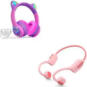 IFECCO Wireless Kids Headphones and Kids Open Ear Headphones