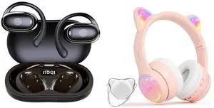 IFECCO Open Ear Headphones Bluetooth and Wireless Kids Headphones