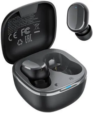 HTC True Wireless Bluetooth Earbuds 2, in-Ear Headphones ENC Noise Cancellation Voice Call- Volume Control/IPX5 Waterproof/Built-in Mic/32H Playtime for Calling, Gaming, Running