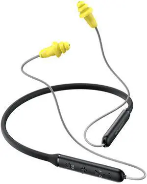 HomeSpot Wireless Neckband Headphones, Noise Reduction 27dB NRR, aptX HD, 3 EQ Modes, 40H Battery Life, OSHA Compliant