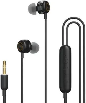 HiBy Digital XOE Wired in-Ear Headphones DLC Dynamic HiFi Earphones with MIC 3.5mm Jack