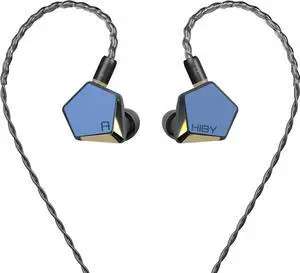 HiBy x FAUDIO Project Ace HiFi IEMs 12mm Mg-Alloy & Be-Plated Dynamic in-Ear Headphones Wired 3.5mm+4.4mm Plugs
