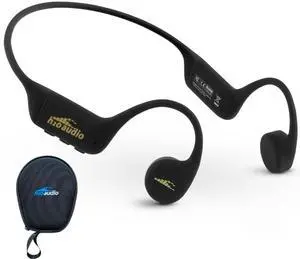 H2O Audio TRI 2 PRO Multi-Sport Waterproof Bone Conduction Open Ear Headphones, Bluetooth 5.3 for Running and Cycling, MP3 Mode for Swimming, IPX8, 8GB Memory, Playlist+ App Included for Streaming