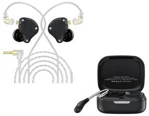KZ ZS10 PRO in Ear Monitor Headphone and KZ AZ09 Bluetooth 5.2 Module IEM Bluetooth Adapter