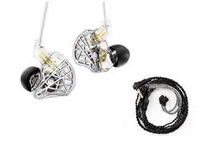 H HIFIHEAR CCZ KBEAR Oriainal IEMs Earphone Cable and CCZ NC02 in Ear Monitor Headphones