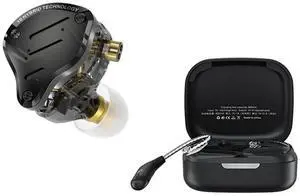 KZ AZ09 Bluetooth 5.2 Module IEM Adapter and KZ ZS10 PRO X Gaming Earbuds