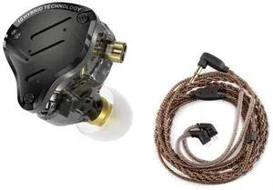 KZ CCA 2PIN IEM Earphone Cable and KZ ZS10 PRO X Wired Headphone