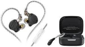 KZ AZ09 5.2 Module IEM Bluetooth Adapter and KZ ZS10 PRO X Gaming Earbuds
