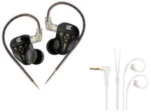 KBEAR ST10 2Pin IEM Cable and KZ DQS in Ear Monitor Headphones