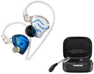 KZ ZS10 Pro in Ear Monitor and KZ AZ09 Bluetooth 5.2 Module IEM Bluetooth Adapter