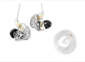 H HIFIHEAR 2 Meter Length Long IEM Cable and CCZ NC02 in Ear Monitor Headphones