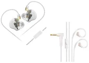 KBEAR ST10 0.75mm 2Pin IEM Cable and CCA CRA Wired Earbuds