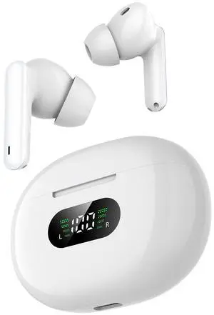 Wireless Bluetooth Sports Earbuds  Sweatproof, Comfortable Fit, Deep Bass Sound, Noise-Canceling, Long Battery Life for Running & Workouts