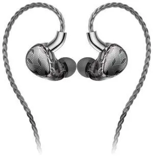 FiiO FA19 10 Balanced Armature in Ear Monitors | Audiophile Earphones with Detachable Pure Silver MMCX Headphone Cable