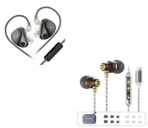 kz Castor in Ear Monitor +kbear kw1 lightn-ning in Ear Monitor