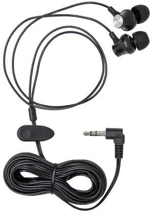 WordSleuth in-Ear Transcription 3.5mm Earbud Headset, Noise Reduction, Antimicrobial, Angled Silicone Ear Tips, Ultra Comfort & Clarity, 10-Foot Cord, Lightweight, Superb for Transcribing Long Hours