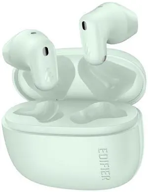Edifier X1 Lite True Wireless Earbuds, Bluetooth 5.4 Earphones with 26 Hours Playtime Single Mic AI for Clear Calls, IP54 Sweat Resistant Low Latency Headphones Supports Fast Charging - Green