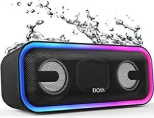 DOSS Open Ear Headphones Bundle SoundBox Pro+ Wireless Speaker
