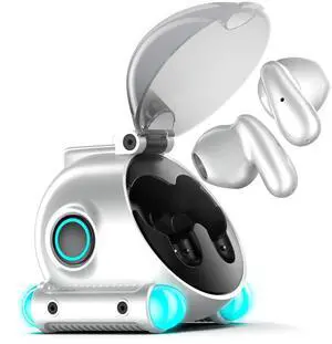 Wireless Earbuds,Bluetooth 5.4 Headphones Bass Stereo Earbuds with Noise Canceling Microphone Headphones, 48 Hours Touch Playback, Wireless Charging Case, for iPhone Samsung Android