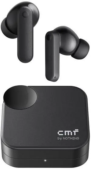 CMF Buds 2a Wireless Earbuds 2025 New Active Noise Cancelling 42dB Hybrid ANC Bluetooth Headphones, 12.4mm Dynamic Driver for Big Bass, 4 Mic Clear Calls, Sport Ear Buds for iPhone, Android, Dark Grey