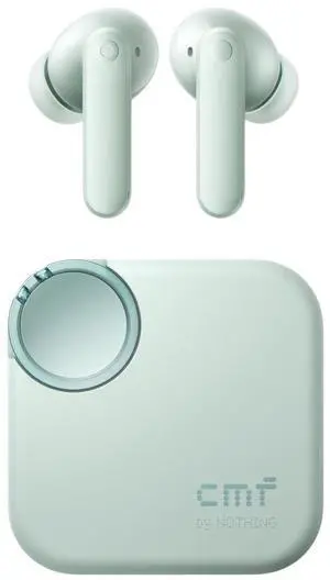 CMF Buds 2 Wireless Earbuds, 2025New Bluetooth Headphones with 48dB Hybrid ANC, Ultra Bass Technology Active Noise Cancellation Earphones, 55H Playtime, 6HD Mics, ChatGPT Integration Light Green
