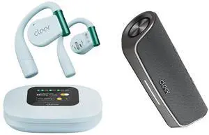 Cleer ARC 3 Open Ear Earbuds, Snapdragon Sound True Wireless Earbuds, 50Hr Battery, Bluetooth 5.4, IPX 7 Scene Wireless Bluetooth Speaker