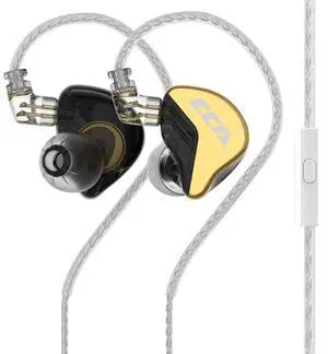 CCA CCA CRA In The Ear Headphones Golden