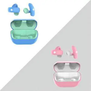 BANIGIPA Kids True Wireless Earbuds, Bluetooth 5.4 Open Ear Headphones for Boys Girls Teens, Light Comfortable, 85dB Healthy Volume Control Protect Hearing, Built-in Mic for Calling School Travel