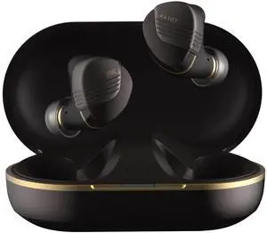 AVIOT TE-W1 Wireless Earbuds, Sound Coaxial 3D System, Adaptive Hybrid Noise Cancelling, High-Resolution Audio, LDAC Technology, Up to 50 Hours Playback, IPX4 Water Resistance (PNK)