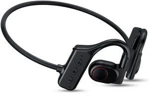 Wireless Earbud Open Ear Headphone Bluetooth for Samsung S25 Ultra S24 S23 Fe S22, Sport Workouts Running Earphone with Clip Sweat Resistant Cordless Open Back Audífonos for iPhone 16 15 Pro Max Plus