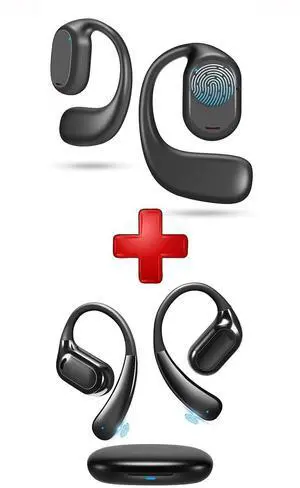 ASIILOVI 2-Pack Open Ear Headphones VG332 + VG333