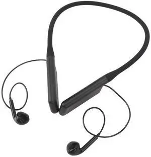 IEM Neckband Earphones, Neckband Headphone with 2.4G Receiver, IEM Mode BT Ergonomic 3.5MM 10H Playtime Anti Interference Neckband Earbuds for Live Broadcast