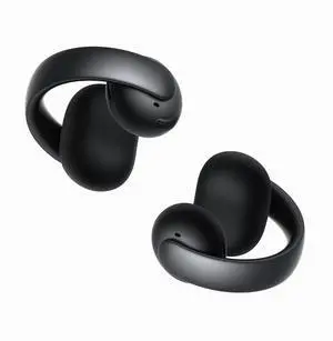 Soundcore AeroClip by Anker, Open-Ear Earbuds, Clip-On Headphones, Adaptive Comfort, Clear Calls with 4 Mics and AI, Stable Fit, 12mm Drivers for Powerful Bass, Hi-Res, Open-Ring Design