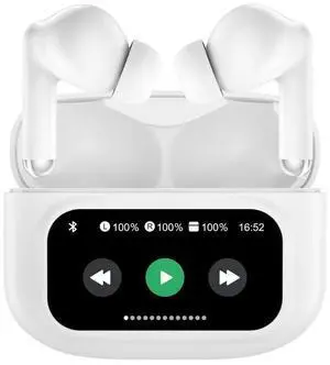 Adesso Xtream T3 Bluetooth Wireless Earbuds with ANC and Touch Controlled Wireless Charging Case