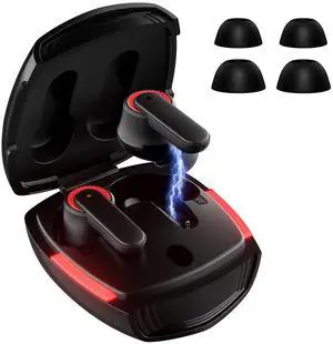 True Wireless Earbuds for iPhone 16 Pro Max 15 14 13 12 11 XR Bluetooth Headphones Noise Cancelling Earphone with Microphone Stereo Bass Built-in Mic Headphone for Galaxy S24 S23 S22 S21 Ultra A54 A35