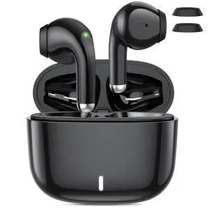 ACAGET Wireless Headphone for Samsung Galaxy S24 Ultra S25 S23 FE S22 S21 Plus Bluetooth 5.3 Earbuds Noise Canceling Earphones for iPhone 16 15 Pro Max 14 13 12 HiFi Stereo Earphone for Galaxy Z Flip