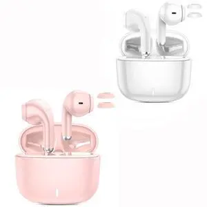 2 Pack Wireless Earbuds for iPhone 15 Pro Max 14 13 12 11 iPad Pro Air Galaxy Bluetooth Headphones with HD Mic Noise Canceling Android Earphones for Sumsung S24 Ultra S23 S22