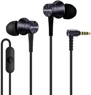 1MORE Piston Fit 2-Pack Noise Canceling Wired Earbuds, in-Ear Headphones with 3.5mm Jack, Pure Sound & Comfortable Fit, Noise Isolation with Microphone for Smartphones/PC/Tablet