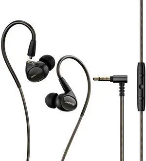 1MORE Penta Driver in-Ear Monitor Earphones, Hi-Res Certified Hybrid Multi-Driver HiFi Wired IEM Headphones, Detachable MMCX Connector, MEMS Mic and 3-in-1 Control, for Smartphones/PC/Tablet